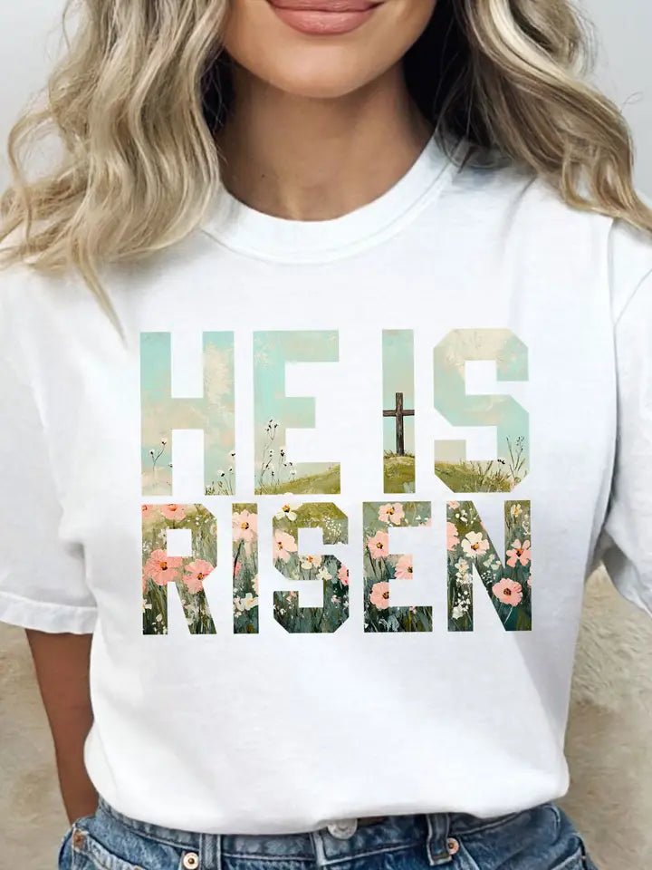 He Is Risen Graphic T - The Cozy Nest