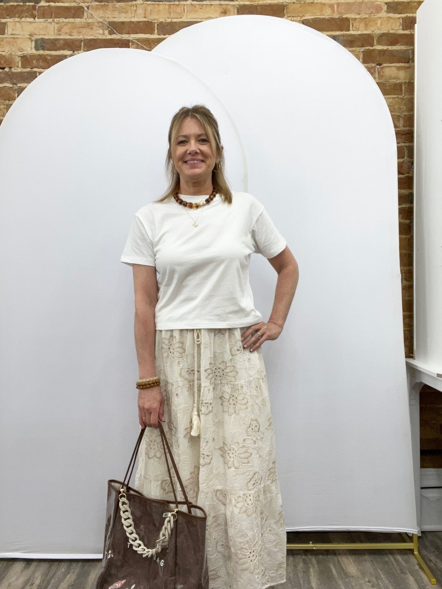 Heirloom Garden Embroidered Maxi Skirt - The Cozy Nest
