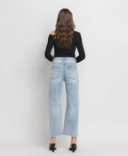 High Rise Barrel Jeans - The Cozy Nest