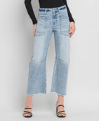 High Rise Barrel Jeans - The Cozy Nest