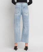 High Rise Barrel Jeans - The Cozy Nest
