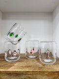 Holiday Glass Tumbler-4 Styles - The Cozy Nest