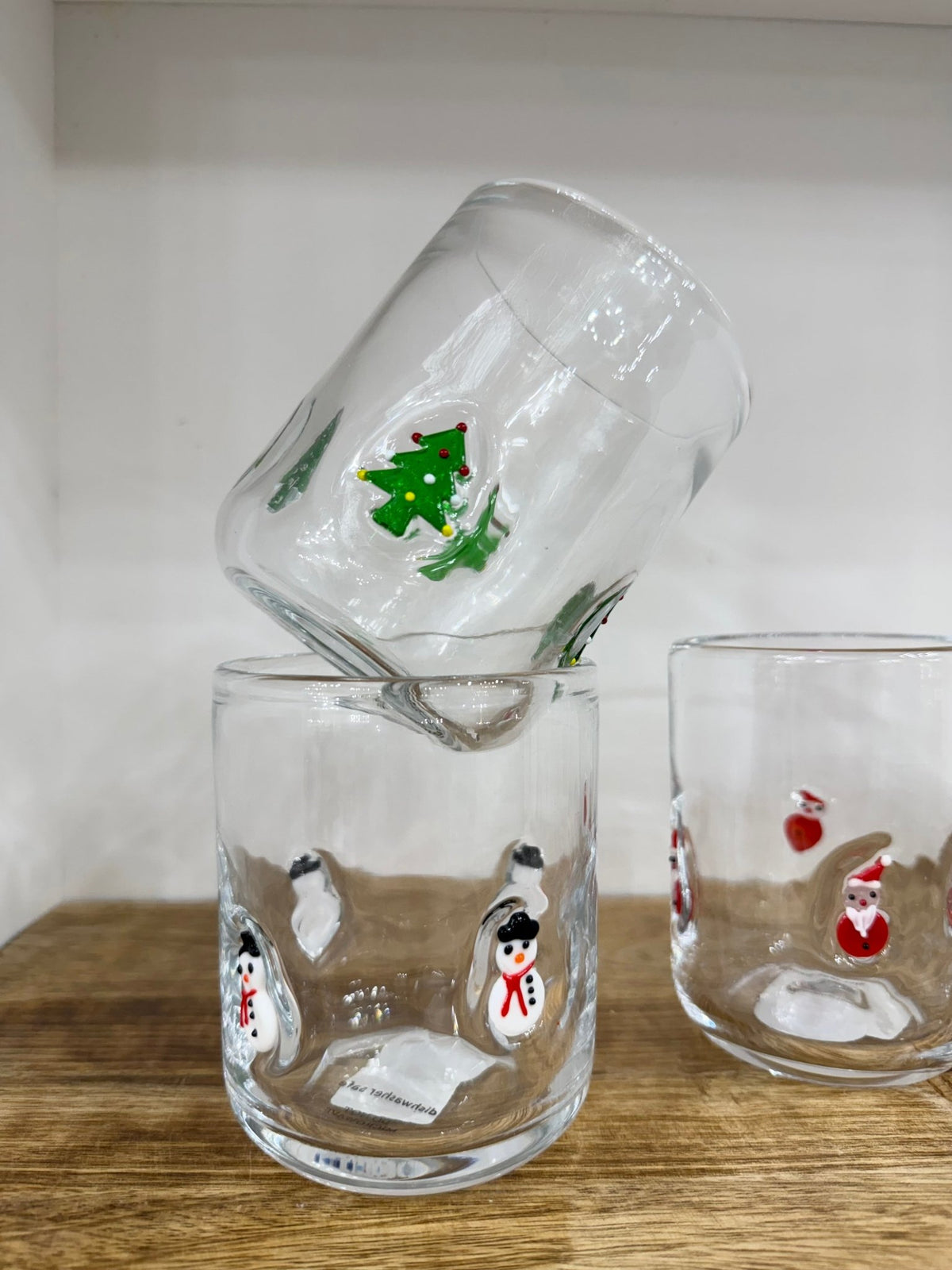 Holiday Glass Tumbler-4 Styles - The Cozy Nest