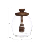 Honey Pot W/Dipper - The Cozy Nest