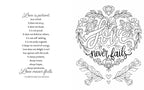 Joyful Words Of Faith Coloring Book - The Cozy Nest