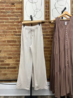Linen Blend Wide Leg Pants - The Cozy Nest