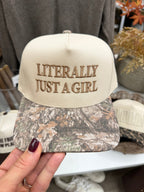 Literally Just A Girl Hat - The Cozy Nest