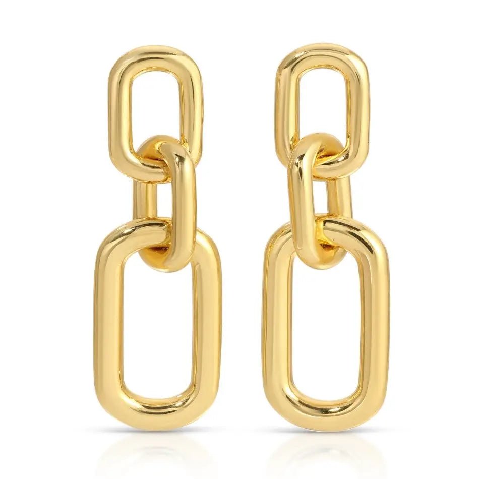 Long Link Stud Earring - The Cozy Nest