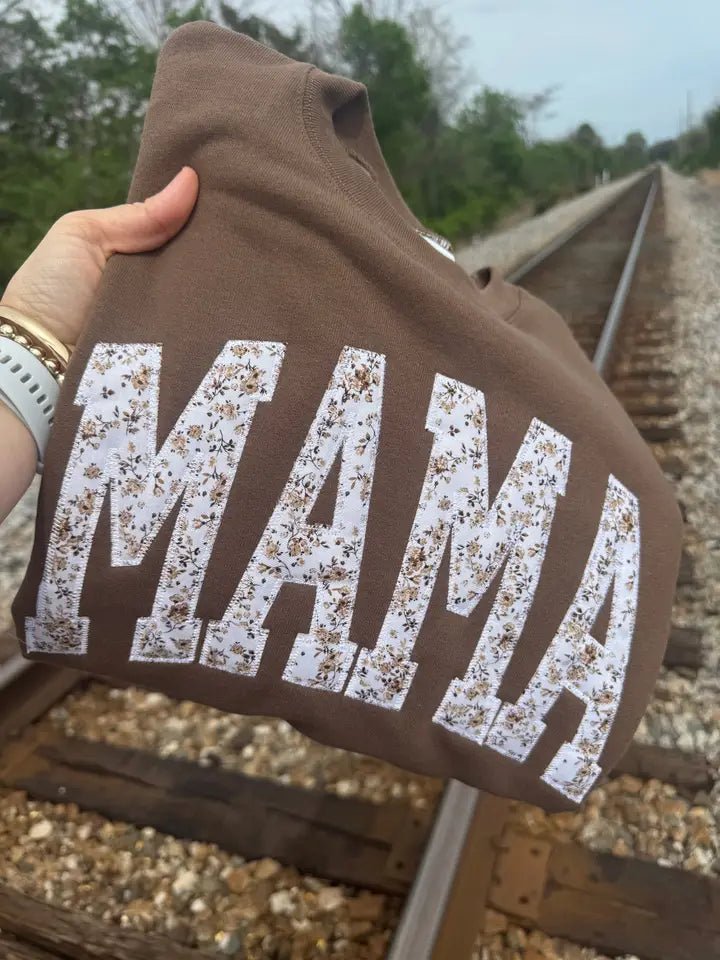 Mamma Floral Sweatshirt - The Cozy Nest