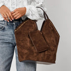 Miranda Tote Chocolate - The Cozy Nest