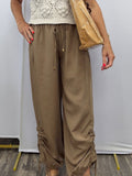 Mocha Balloon Pants - The Cozy Nest