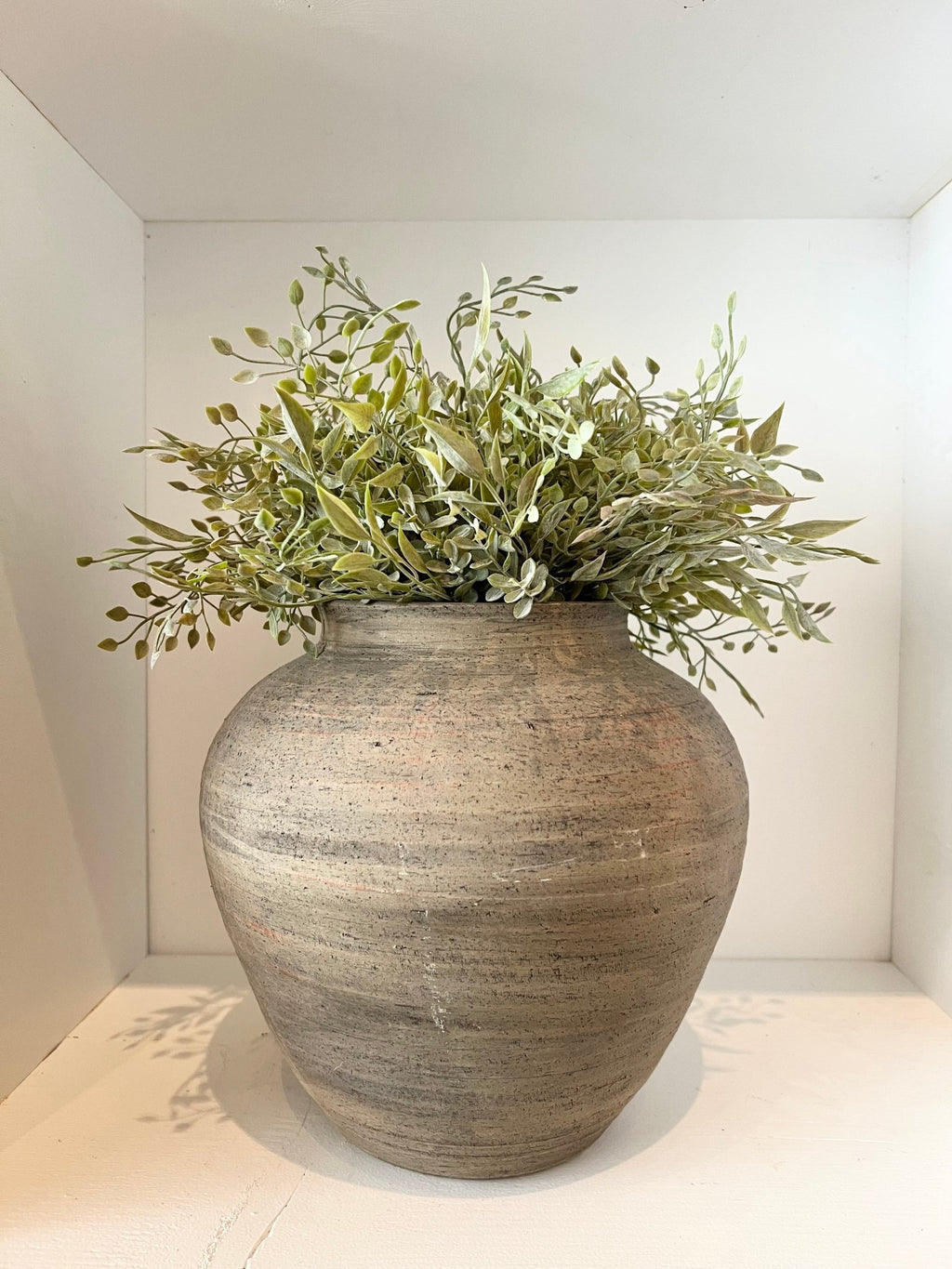 Natural Stipe Vase - Small - The Cozy Nest