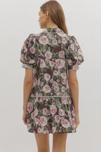 Pink Floral Dress - The Cozy Nest
