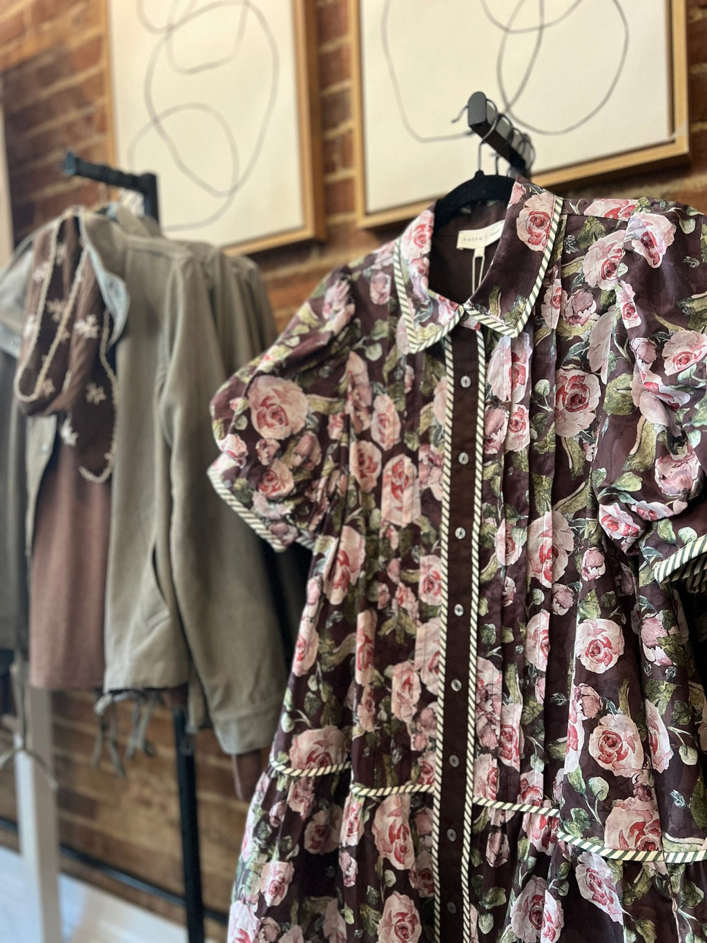 Pink Floral Dress - The Cozy Nest