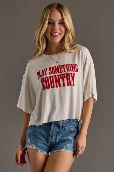 Play Something Country Graphic T - The Cozy Nest