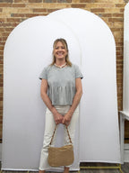 Pleated Swing Tee Top - The Cozy Nest