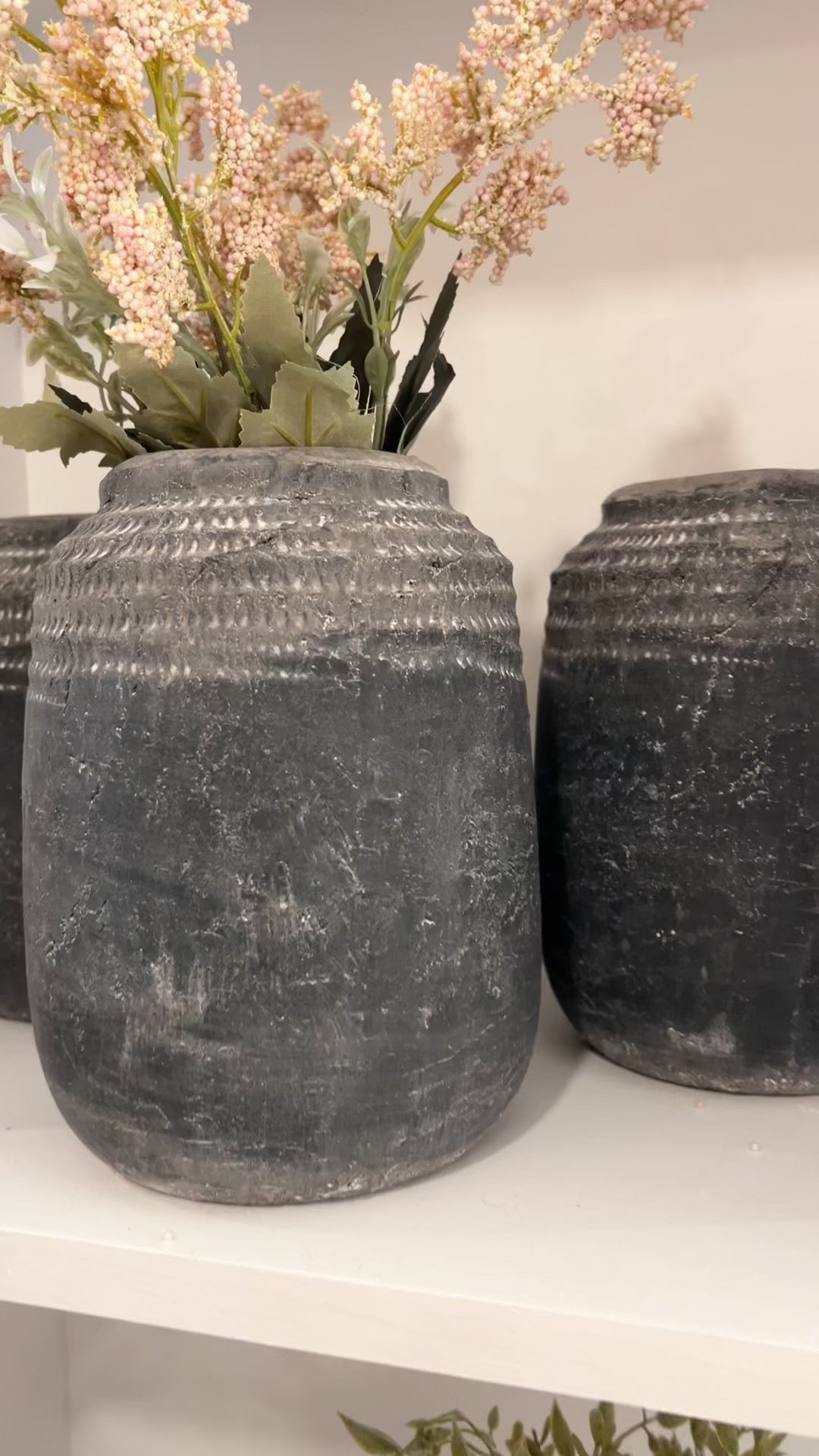 Charcoal Vase