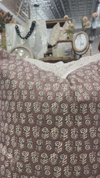 Block Print Pillow