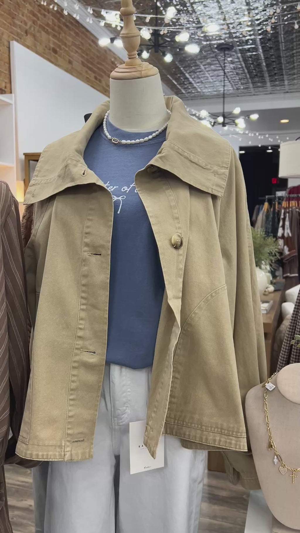 Wide Collar Jacket