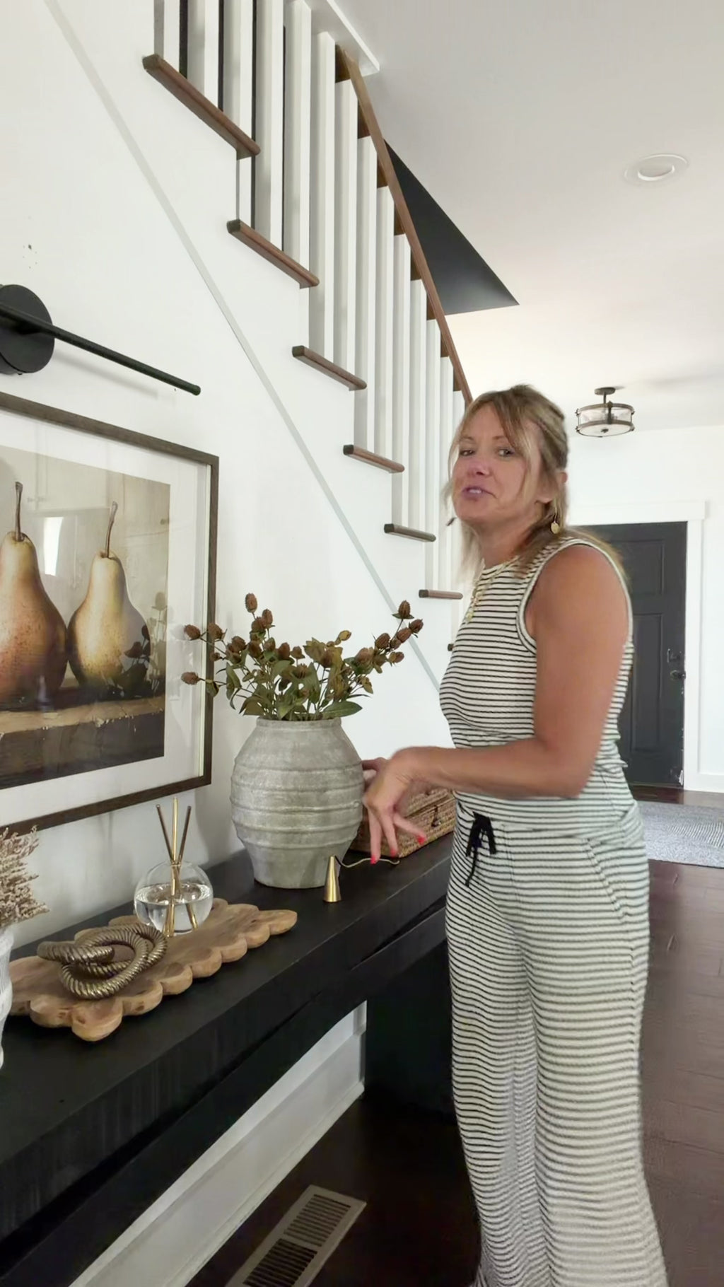 Taupe Artizan Vase