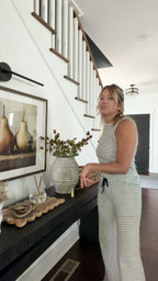 Taupe Artizan Vase
