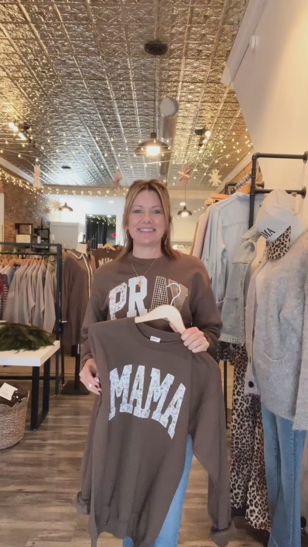 Pray Floral Sweatshirt