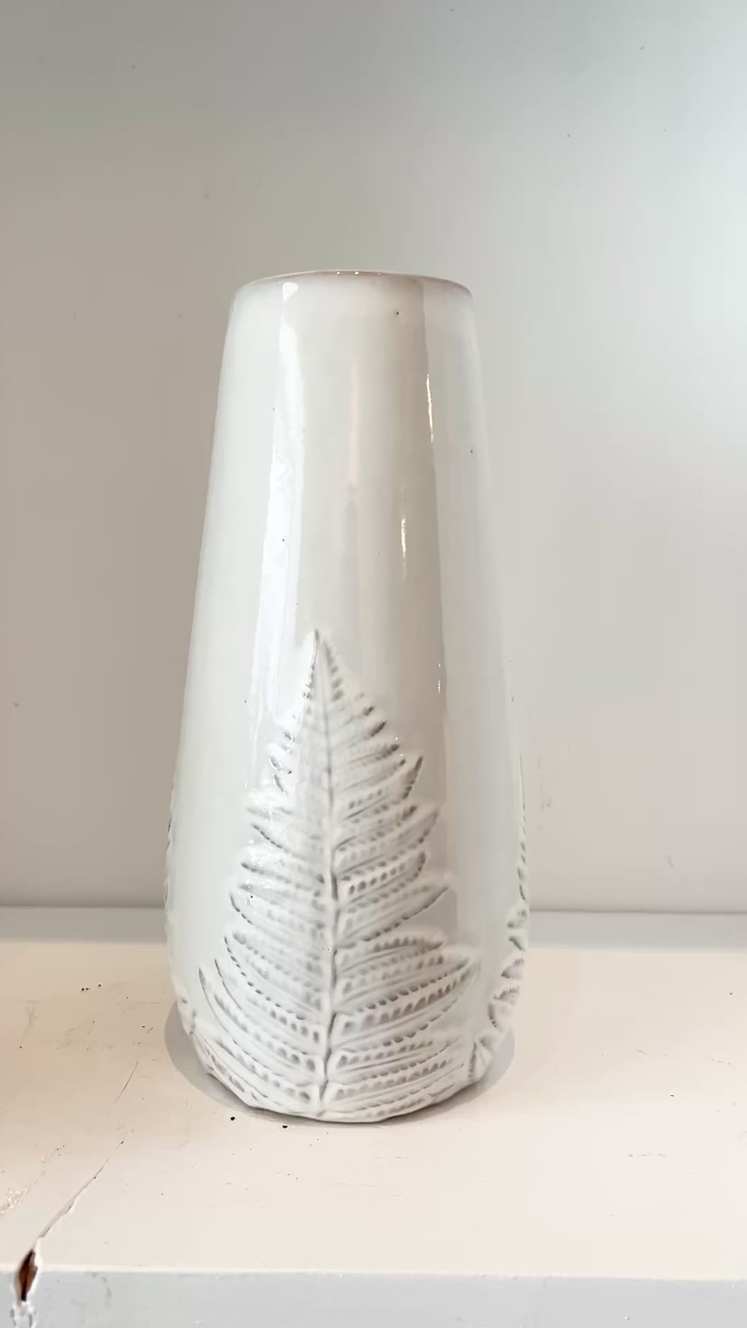 Fern Pattern Vase