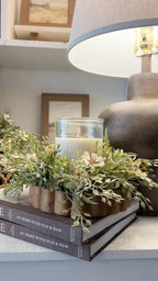 Wood Scalloped Tray-Med