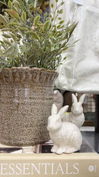 Ruffle Top Vase-Small