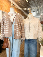 Quilted Floral Jacket - The Cozy Nest