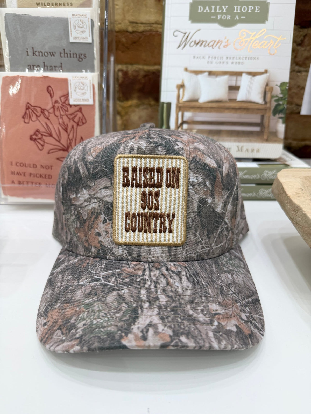Raised On 90's Country Camo Hat - The Cozy Nest
