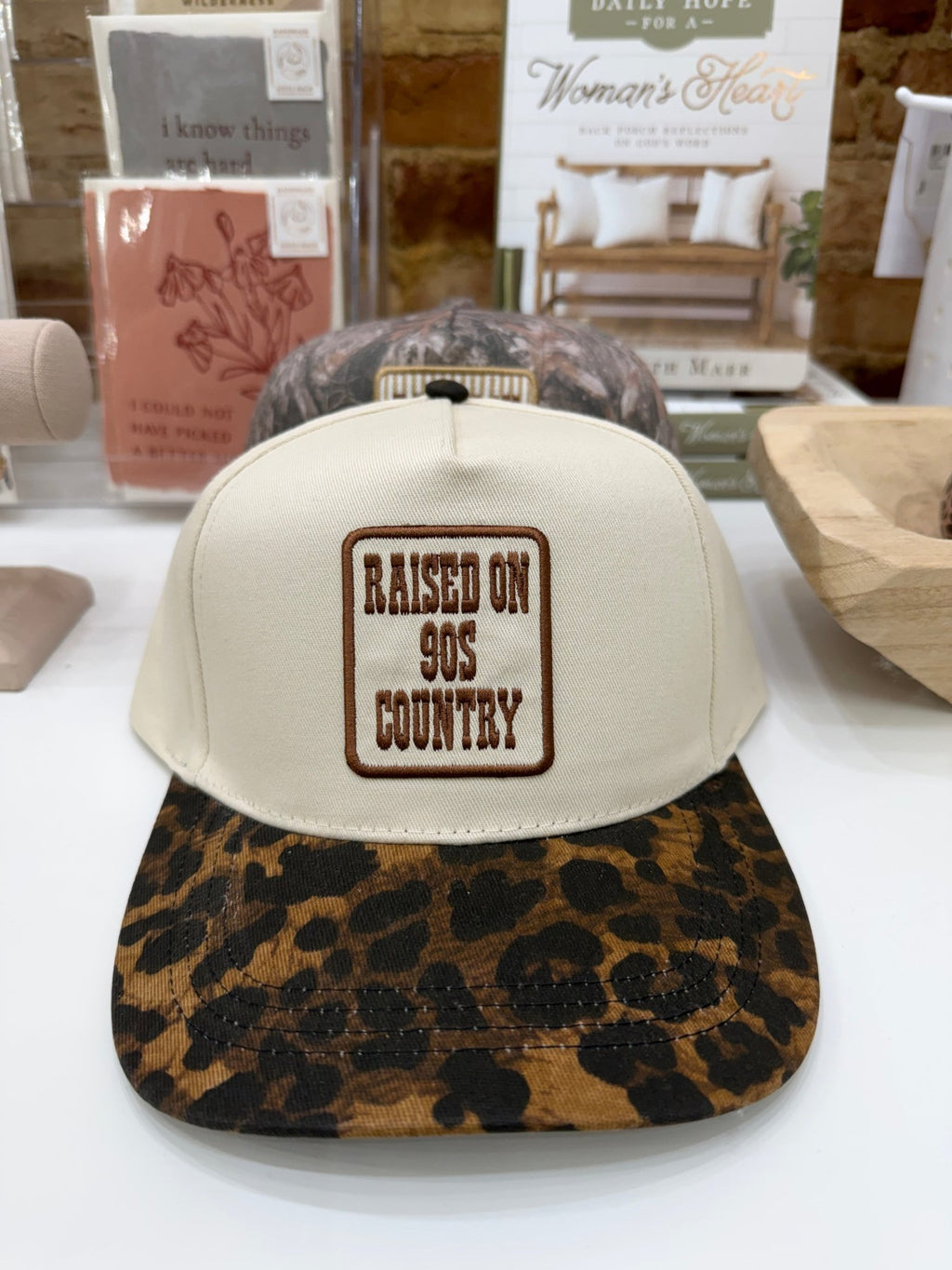 Raised On 90's Country Leopard Hat - The Cozy Nest