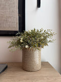 Ruffle Top Vase-Small - The Cozy Nest