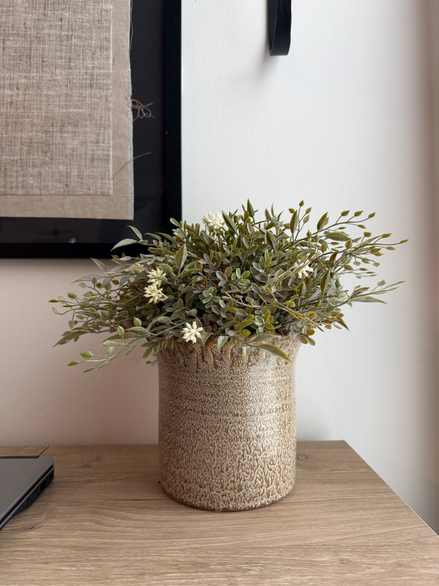 Ruffle Top Vase-Small - The Cozy Nest
