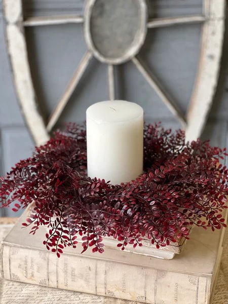 Rushing Leaves Candle Ring - The Cozy Nest