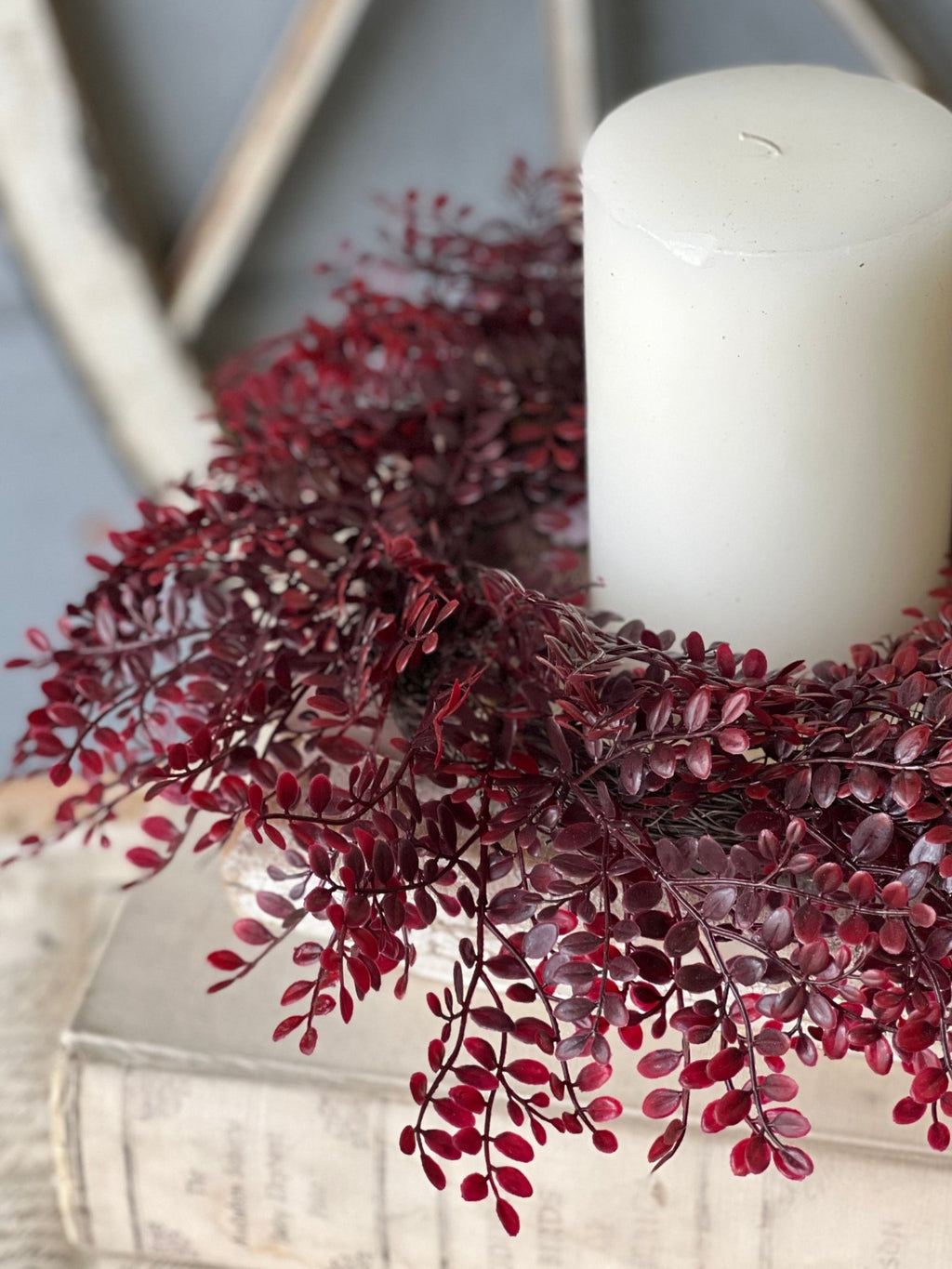 Rushing Leaves Candle Ring - The Cozy Nest