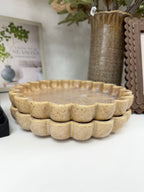 Scalloped Ceramic Dish-Large - The Cozy Nest
