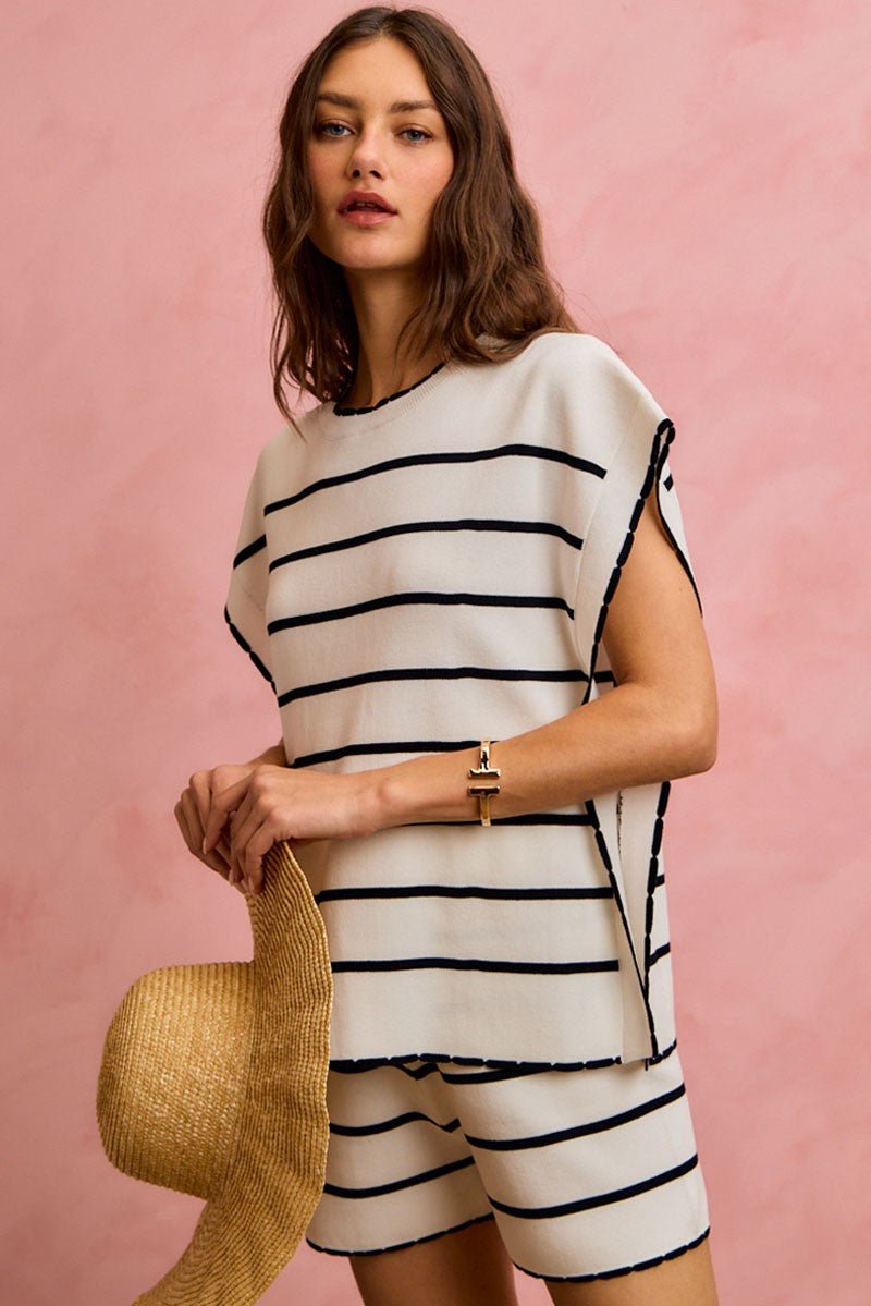Scalloped Edge Dolman Top - The Cozy Nest