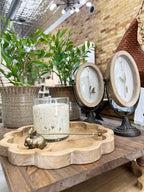 Scalloped Wood Tray - The Cozy Nest