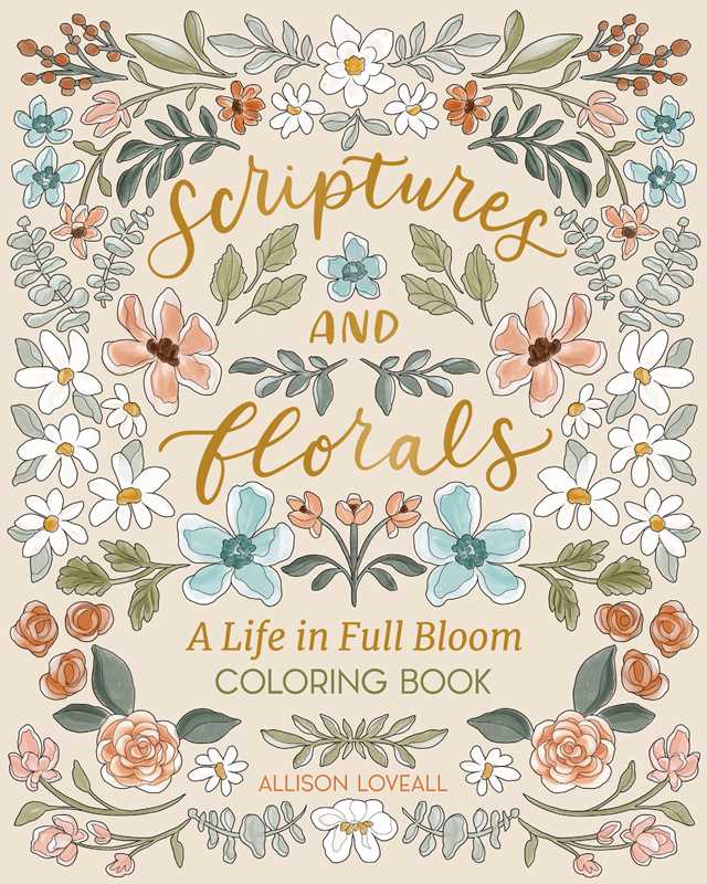 Scriptures & Florals Coloring Book - 2 - The Cozy Nest