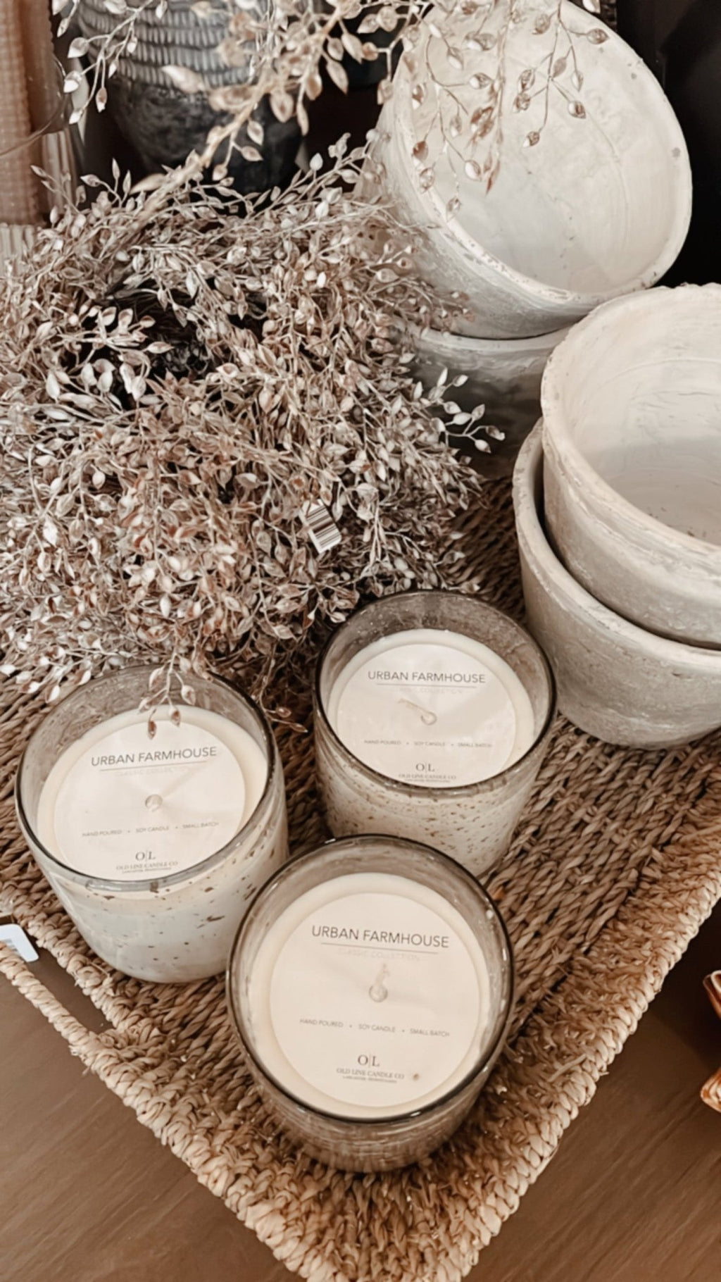 Seeded Glass Soy Candle - The Cozy Nest