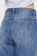 Slouchy Fit Drawstring Denim - The Cozy Nest