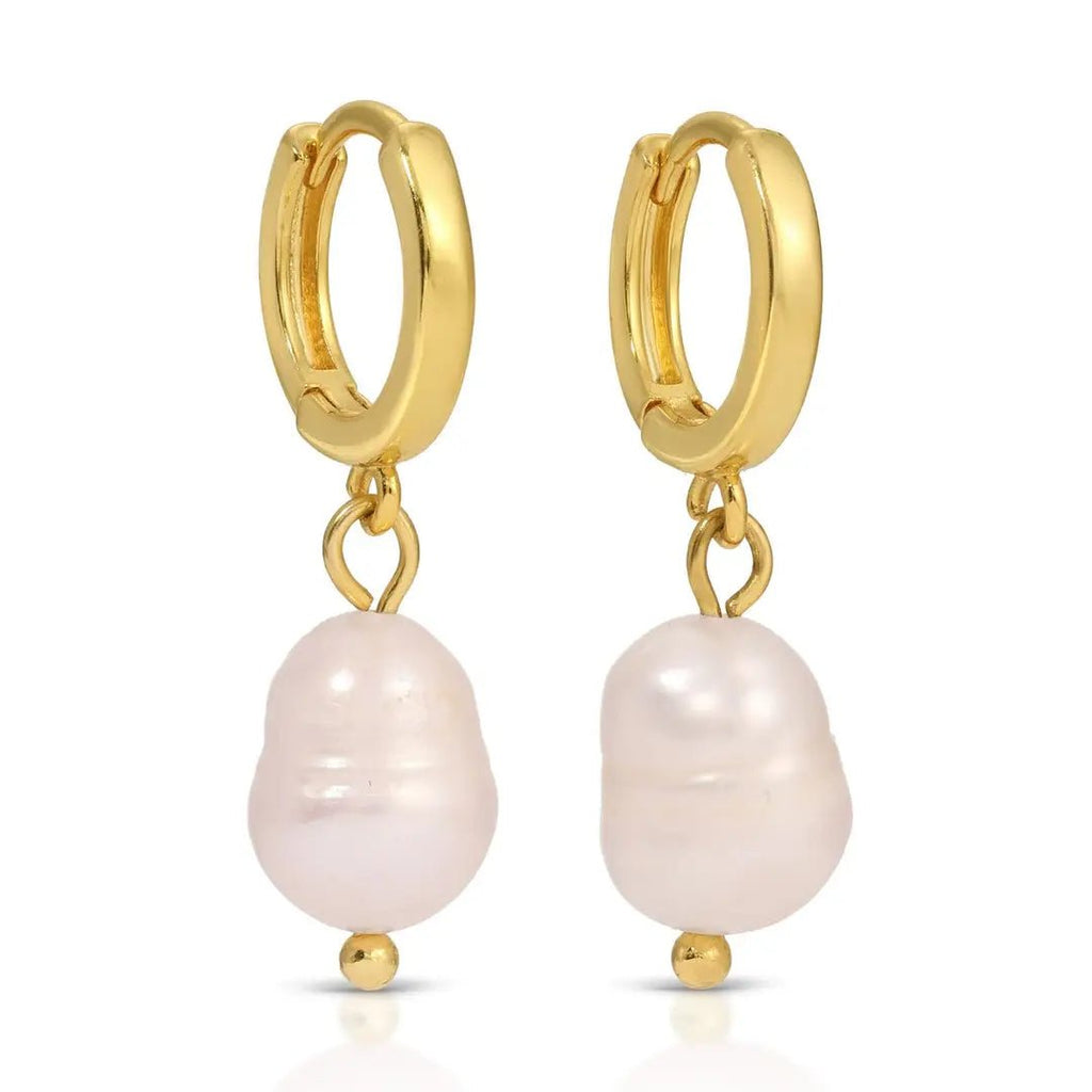 Small Pearl Huggies - The Cozy Nest