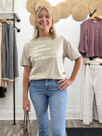 Spread Kindness Like Wildflowers Graphic T - The Cozy Nest