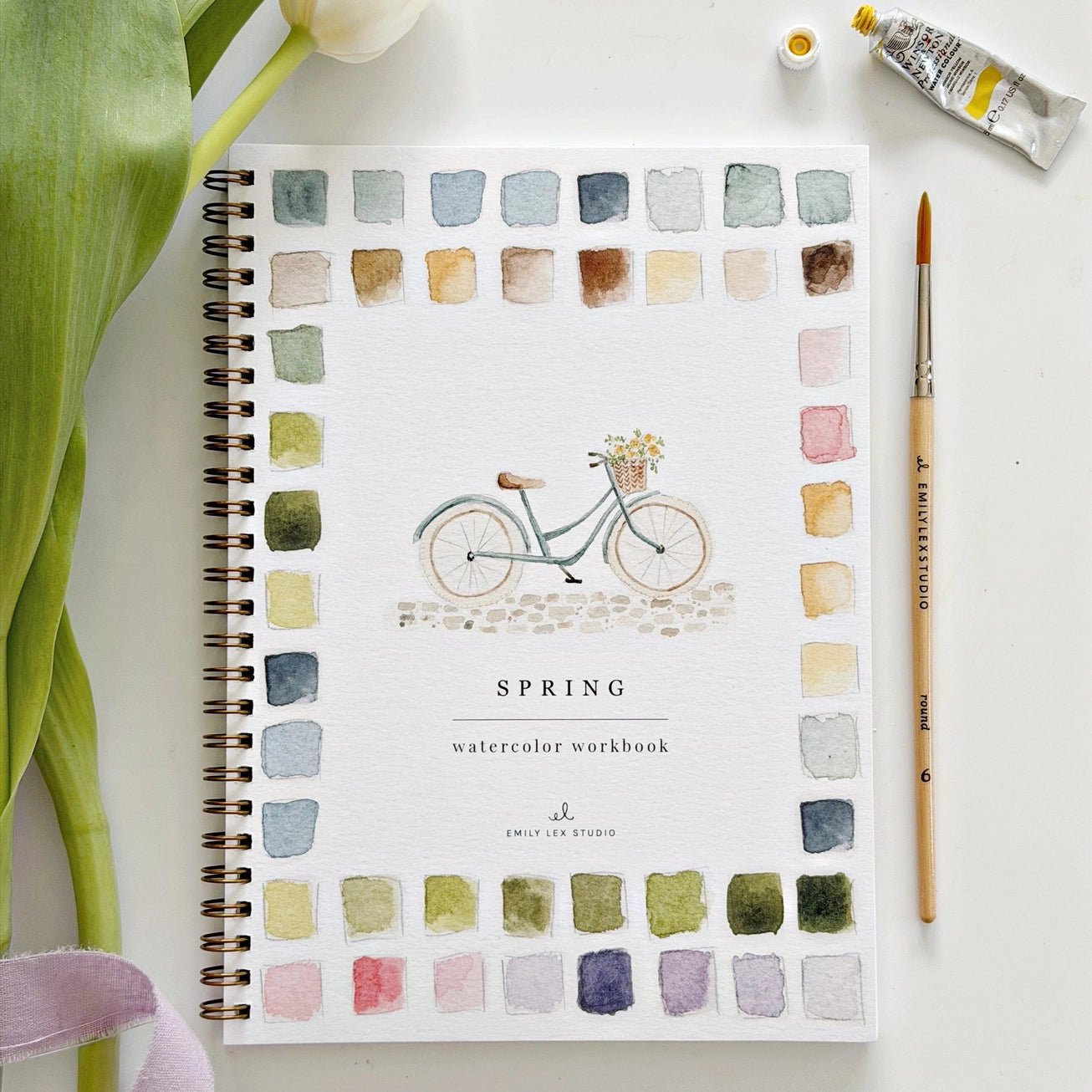 Spring Watercolor Workbook - The Cozy Nest