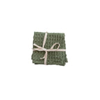 Stonewashed Cotton Waffle Weave Dish Cloths - The Cozy Nest