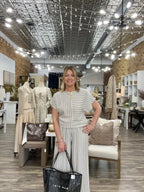 Striped Linen Set - The Cozy Nest