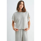 Striped Linen Set - The Cozy Nest