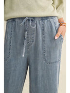 Tencel Cropped Pants - The Cozy Nest