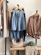 Tencel Cropped Pants - The Cozy Nest